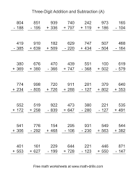 Third grade addition worksheets and printables sum. 3 Digit Subtraction With Regrouping Coloring Worksheets Free Novocom Top