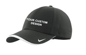 Nike Dri Fit Swoosh Perforated Cap Custom Embroidered Hat Performance Dri Fit Your Custom Apparel Custom Embroidered Hats Embroidered Hats Custom Clothes