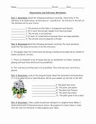 Observation Vs Inference Worksheet Awesome Observations And Inference Worksheet In 2020 Inference Worksheets Inference Activities