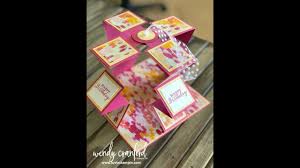 Box card pop out swing card with dawn how to make cards: How To Make A Pull Up Accordion Card Accordion Cards Pull Up Card Cards Diy Easy