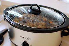 While the pan heats up, season the roast with salt and pepper on all sides. Slow Cooker Wikipedia
