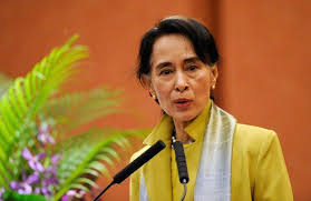 Image result for Hinh ba Aung San Sưu Kyi