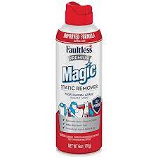 Magic Static Remover Pack Of 2 No More Cling Static Spray Eliminates Static Cling Anti Static Spray For Clothes Furniture Car Static Free Spray Controls Pet Hair 6 Oz Buy