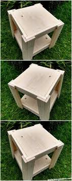 Attractive Wooden Pallets Table Projects Wood Pallet Tables Wooden Pallet Table Wooden Table Diy