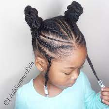 The hairstyle for black kids featured below is a protective hairstyle. Little Girl Hairstyles Black Kids Hair Style Kids