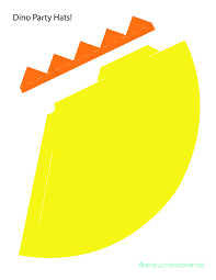 Free Dino Hat Template Party Hat Template Party Hats Diy Template Dinosaur Party Hats