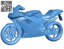 Motorcycle B004814 File Stl Free Download 3d Model For Cnc And 3d Printer Download Free Stl Files In 2020 Stl Cnc Free Download