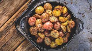 Assuming you mean bake a raw potato, the answer varies somewhat by variety. 7 Health And Nutrition Benefits Of Potatoes