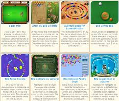 Alte categorii similare sunt cu bile. Si Un Site Bun De Jocuri Online Pentru Copii