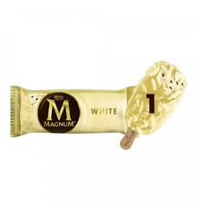 From the magnum classic to doubles, snackable mini ice cream to non dairy desserts, magnum ice cream now offers 28 satisfying flavors to fix your sweet cravings. Magnum White 110ml From Supermart Ae