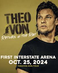 Hey Theo Von fans… Theo Von is coming to First Interstate Arena at  MetraPark