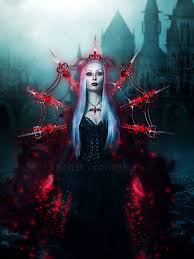 The world's largest online art community. Vampire Queen Mervilina By Lvxion On Deviantart Vampiros Ilustraciones Dibujos