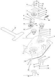 Ariens lawn mower model 93604600 parts are easily labeled on this page to help you find the correct component for your repair. Ariens 915211 000101 Zoom 34 Parts Diagram For Mower Deck Belt And Idlers