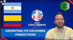 Video Argentina vs Colombia Prediction | Copa America Picks | July 14 - YouTube