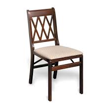 Interlace Back Folding Chair Set Of 2 Furniture Chair Folding Chair