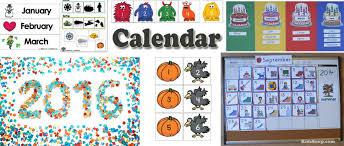 This themed printable calendar is free and ready to print and use. Preschool And Kindergarten Calendar Activities And Printables Kidssoup