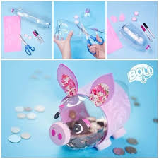 Piggy bank savings plan investment growth. 40 Cool Diy Piggy Banks For Kids Adults Cool Crafts