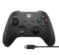 Microsoft Xbox Wireless, Cable - Controller for Xbox Series X, Xbox Series  S, Xbox One, PCs, Android, iOS - Carbon Black