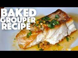 Baked Grouper Recipe Baked Fish Recipes Keto Recipes Keto Diet Seafood Ketogenic Cooking Recipes Baked Grouper Grouper Fish Recipes Grouper Recipes