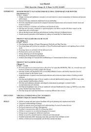S23650, page 1 job description manager, corporate strategic planning nothing in this job description restricts management's right to assign or reassign duties and functional duties serves as manager, service contracts. Project Manager Bi Resume Samples Velvet Jobs