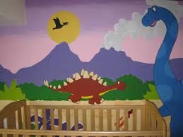 Dinosaur Mural By Me Www Facebook Com Jjmurals Co Uk Dinosaur Mural Murals For Kids Dinosaur Room Decor