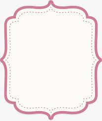 Pink Text Border Text Borders Free Clip Art Instagram Logo Transparent