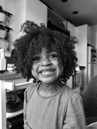 We are taking a little break from the braiding and twisting!! I tried today  to get some curl definition in her hair! I think I did alright. Autumn love  her hair ❤️