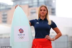 The 2019 isa world surfing games forms part of the criteria for olympic qualification as tokyo 2020 and surfing's debut looms larger than ever with powerhouse nations brazil, the united states and australia to use the event hosted by miyazaki in japan as a rehearsal for the big show. Love Island Star Laura Crane Signs Up To Team Gb To Surf In 2020 Olympics Daily Mail Online