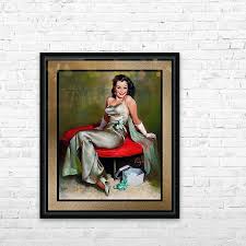 It looks pretty, attractive, and somewhat professional. The Emerald Corsage By Gil Elvgren Pin Up Girl Vintage Artwork Xzendor7