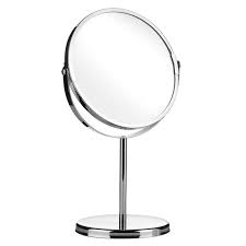 Find More Makeup Mirrors Information About Round Table Mirror Free Standing Shaving Makeup Dual Face Mirror Large Size M001 Mirror Table Mirror Face Mirrors