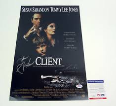 Movieposterdb is with over 800.000 posters, covers and fanart one of the largest communities for movie poster enthusiasts on the web. John Grisham Author The Client Signed Autograph Movie Poster Psa Dna Coa Ebay