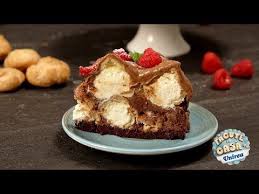 Tort Profiterol Reteta Unirea Youtube Food Receipes Romanian Desserts Food