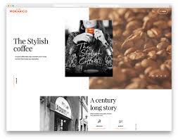 The section is organized into the. 19 Best Coffee Shop Websites For Design Inspiration 2021 Colorlib