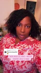 5 Weeks Micro Locs Update and Wash Day