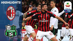The sassuolo match is inter's last serie a game until the weekend of april 3 due to the upcoming international break, with world cup qualifiers taking place over the next two weeks. Milan 1 0 Sassuolo Consigli Sent Off As Milan Beat 10 Man Sassuolo Serie A Youtube