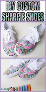 Some of these things you've probably drawn a hundred of times already, but that's okay. Diy Custom Sharpie Shoes Woo Jr Kids Activities