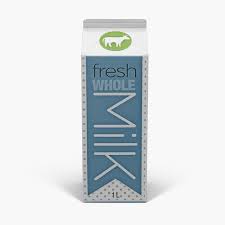 3d Half Gallon Milk Carton Model Milk Carton Milk Carton