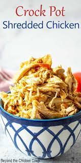 Crock Pot Mexican Shredded Chicken Recipe Shredded Chicken Crockpot Crockpot Recipes Easy Mexican Shredded Chicken