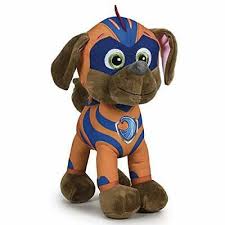 The paw patrol pups are playing on the beach when they discover sea turtle hatchlings. Paw Patrol Zuma Mighty Pups Knuffel 19 Cm Paw Patrol Cadeau Artikelen Magic Moments For Kids