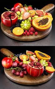 Fruits Set 3d Model In 2020 Food Fruit 3d Model