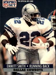 Emmitt Smith Dallas Cowboys 1990 Action Packed Football Rookie Card (Rc)  #34 | Ebay