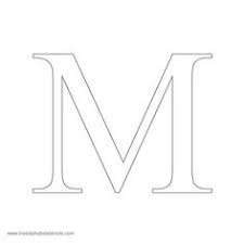 Suitable for usage with kids activities, toddlers, kindergarten, preschool crafts, and anything else that you can think of. 7 Letters Ideas Roman Alphabet Alphabet Stencils Letter Stencils