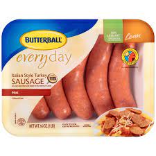 Add the tomatoes, tomato paste, 2 tablespoons of the parsley, the basil, 1 1/2 teaspoons salt, and 1/2. Butterball Turkey Sausage Links