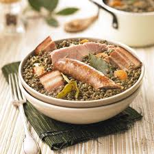 Lentilles Auvergnates Recette De Plat Recette Traditionnelle Recette Lentilles