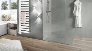 Apply masking tape around the wall to the level you want to make waterproof. Poresta Systems Poresta Select Floor Level Shower System