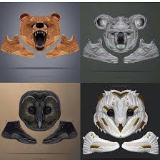 Kaws And Ovo Sneaker Art Jordan Swag Me Too Shoes