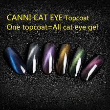 Black And Orange Cat Eye Nails 61509 Canni 6 Colors Metal Chameleon Colors Change Color Cat Eyes Gel Polish Top Coat Magnetic Cat Gel Cat Eye Nails Polish Cat Eye Gel Cat Eye Gel Polish