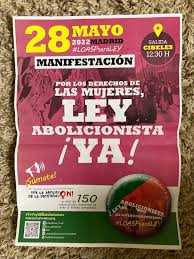 I Only See Goddesses - A Chronicle of the Spanish National Demonstration  for the Abolishment of Prostitution — FiLiA