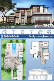 Bathroom interior modern bathroom mansion bedroom bathroom showrooms. House Plan 75977 Modern Style With 3730 Sq Ft
