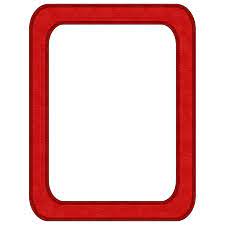 Pin By French Bride On Frames Frame Clipart Red Frame Frame